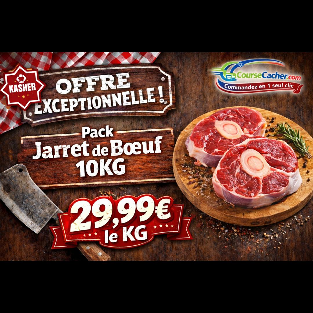 Pack de 10kg de jarret de bœufs