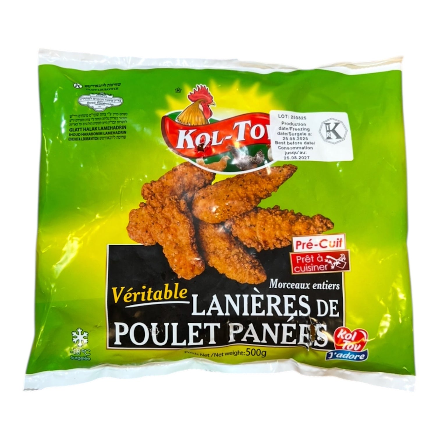 Koltov Laniere de poulet panées 500g