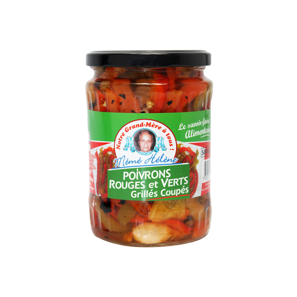POIVRONS ROUGE VERTS COUPÉ 580.0 ml