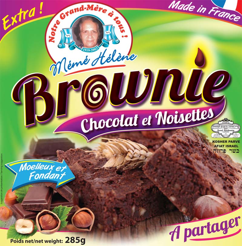 Brownie choco noisette MÉMÉ HÉLÈNE 285g