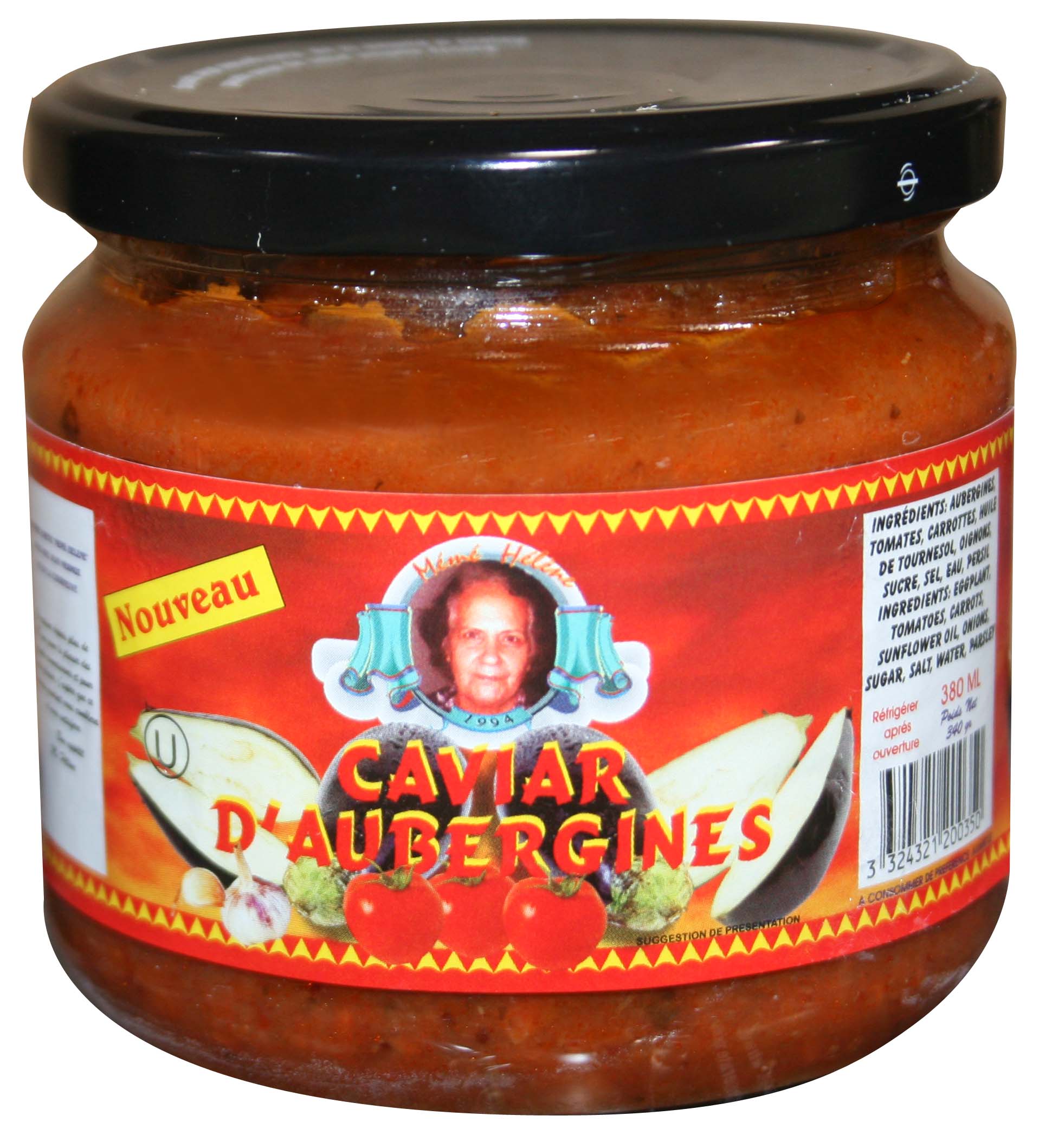 Caviar d’aubergines 380ml