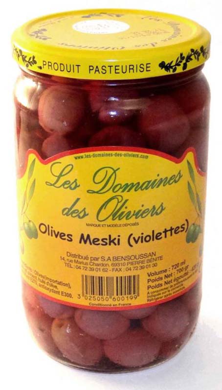 Olives meski violettes 720ml