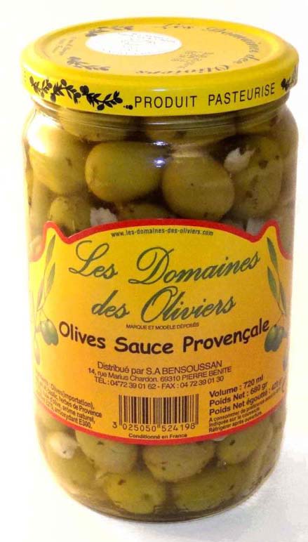 Olives a la provençal 720ml