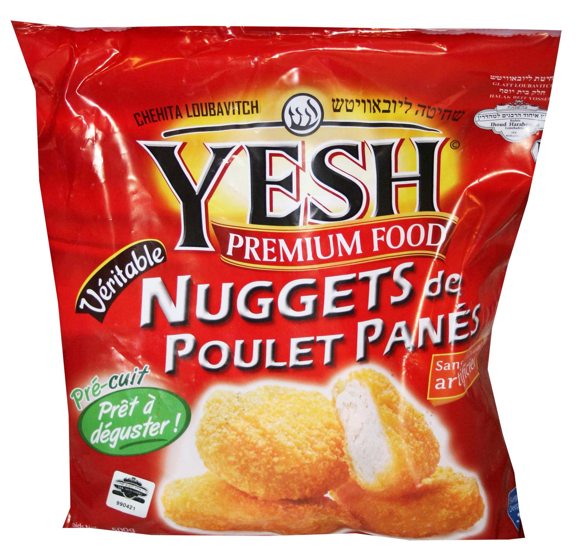 NUGGETS POULET PANÉS 500g