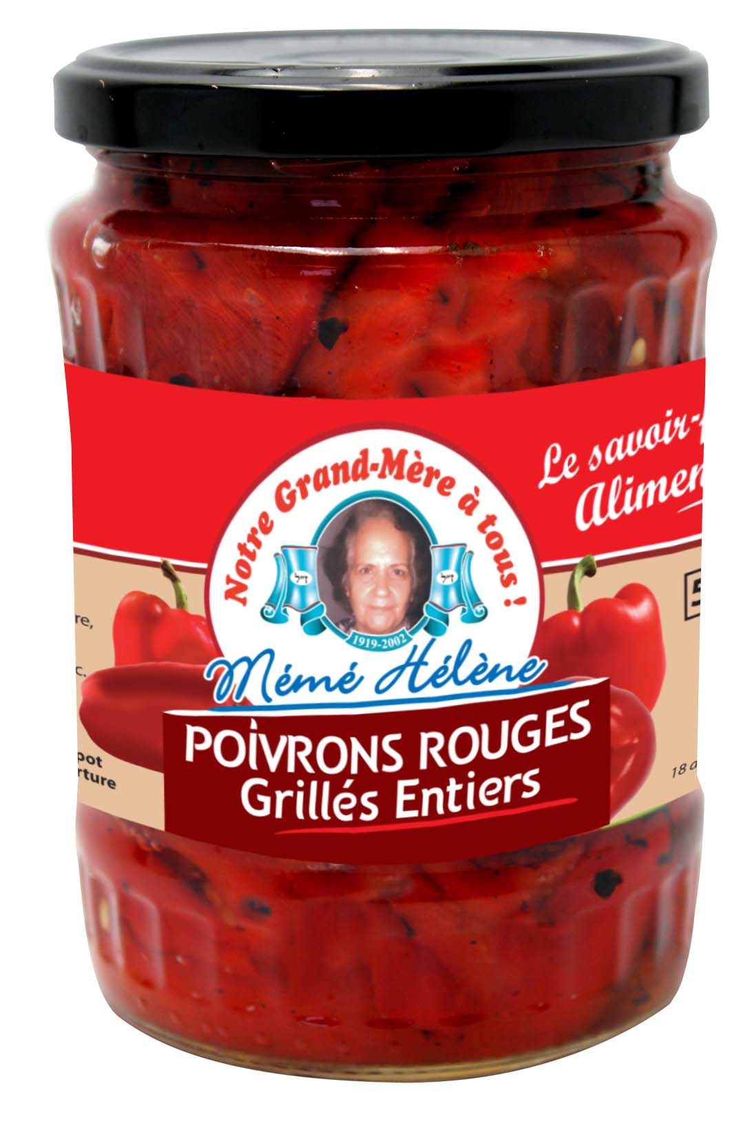 POIVRONS ROUGE GRILLÉ 580.0 ml