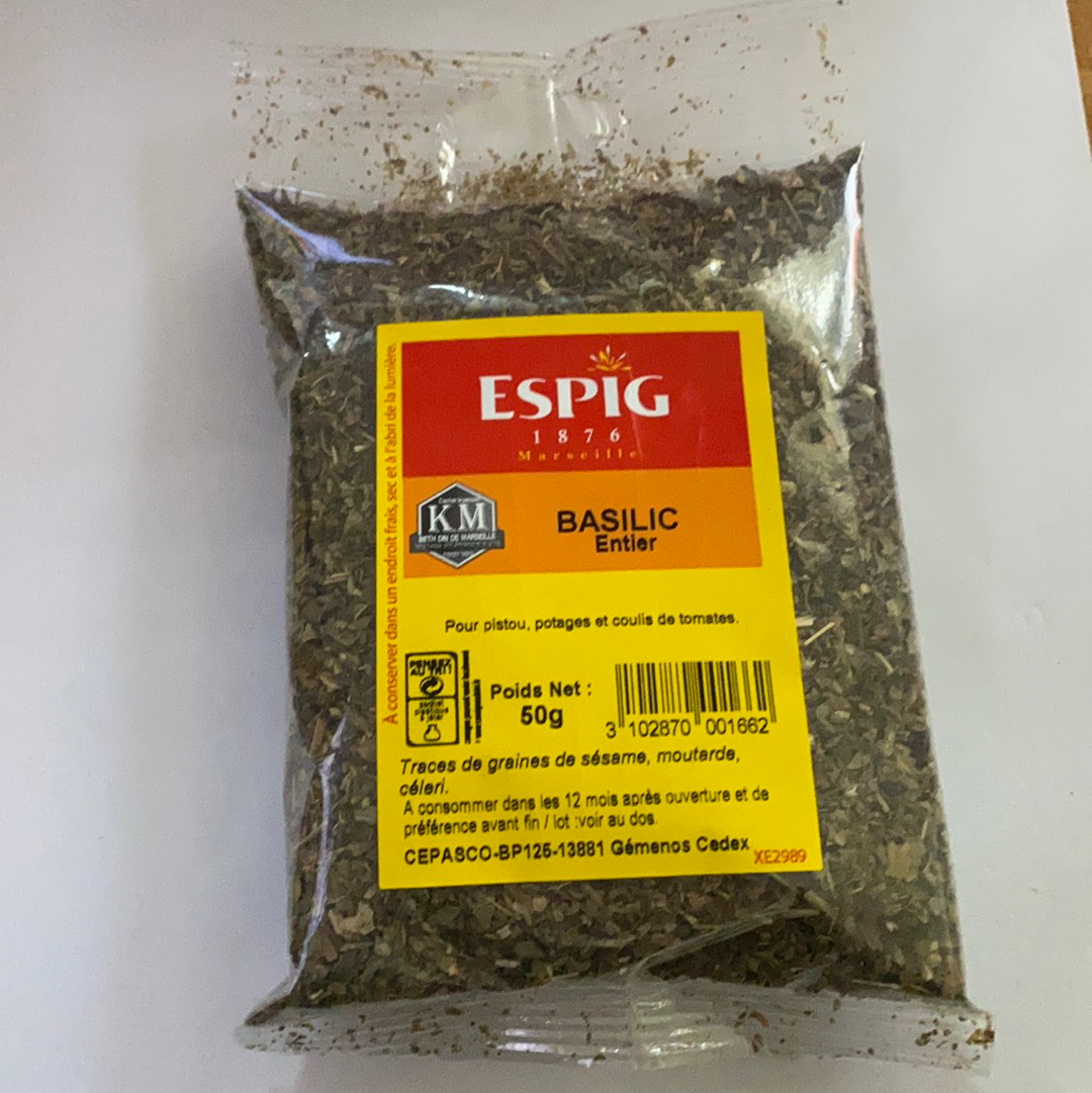 ESPIG Basilic entier 50g
