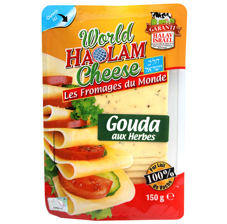GOUDA HERBE SLICE 150.0 g