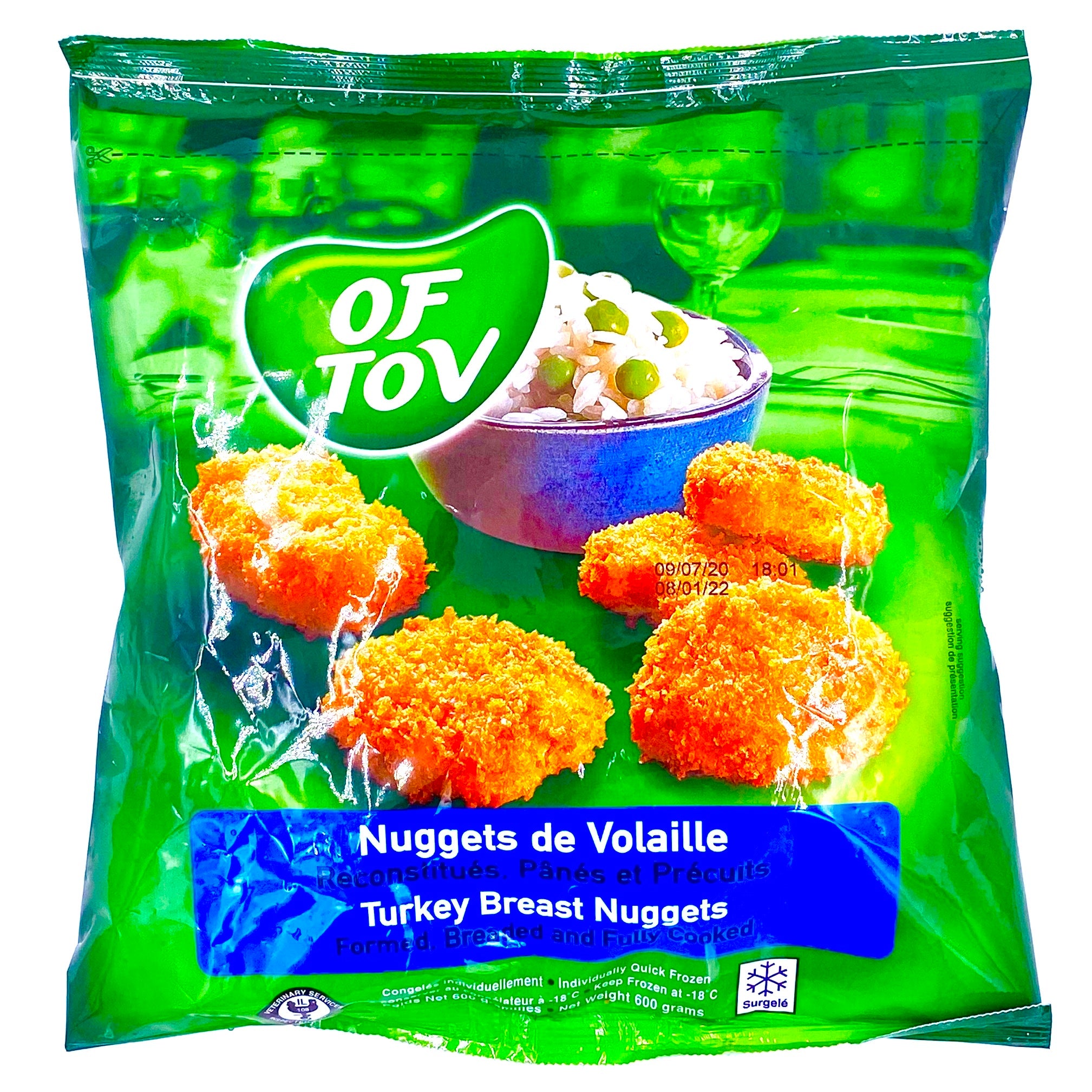 OF TOV NUGGETS DE VOLAILLE 600g