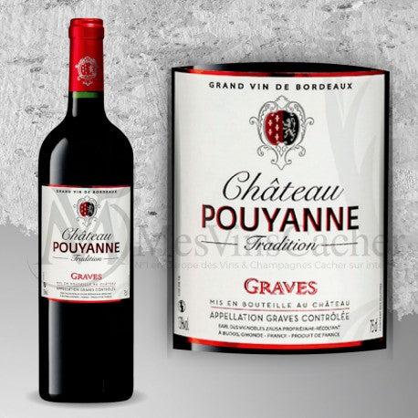 Château pouyanne graves 75cl mevushal