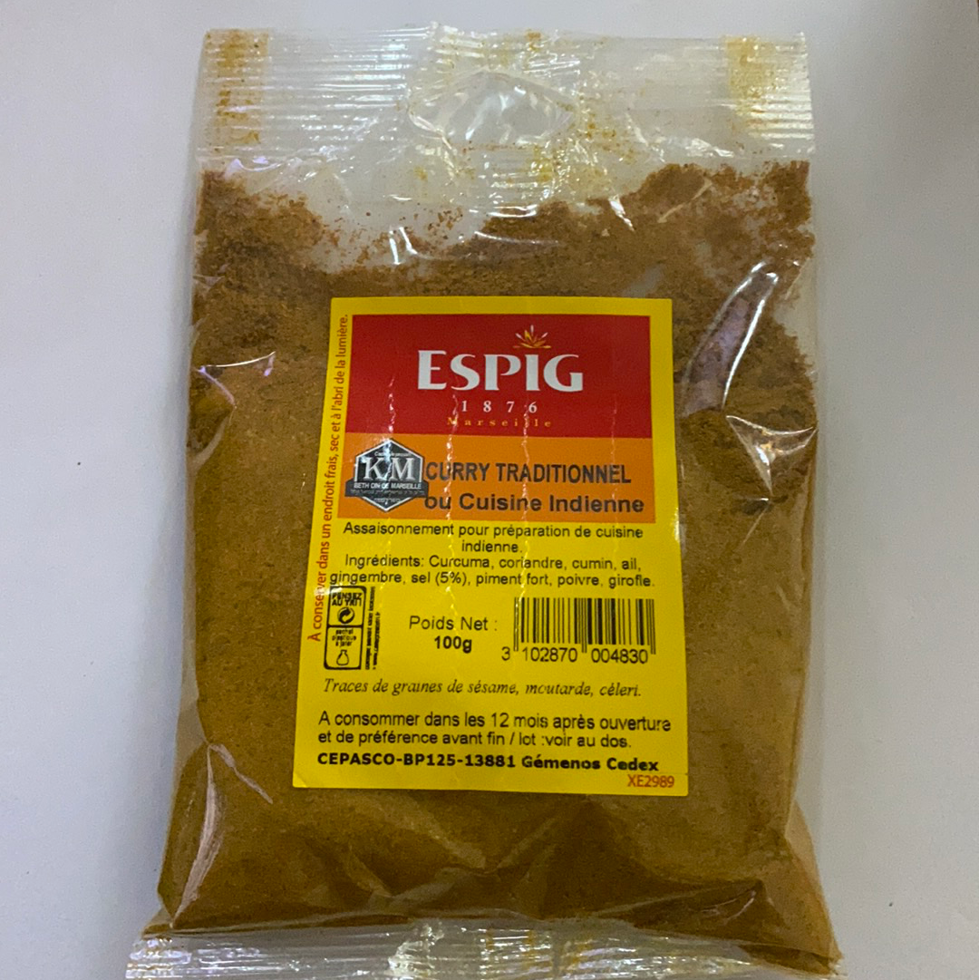 ESPIG Curry traditionnel 100g