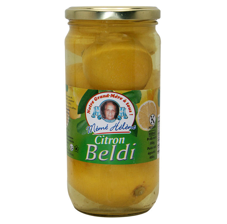 Citron beldi entier MÉMÉ HÉLÈNE 850ml KLP