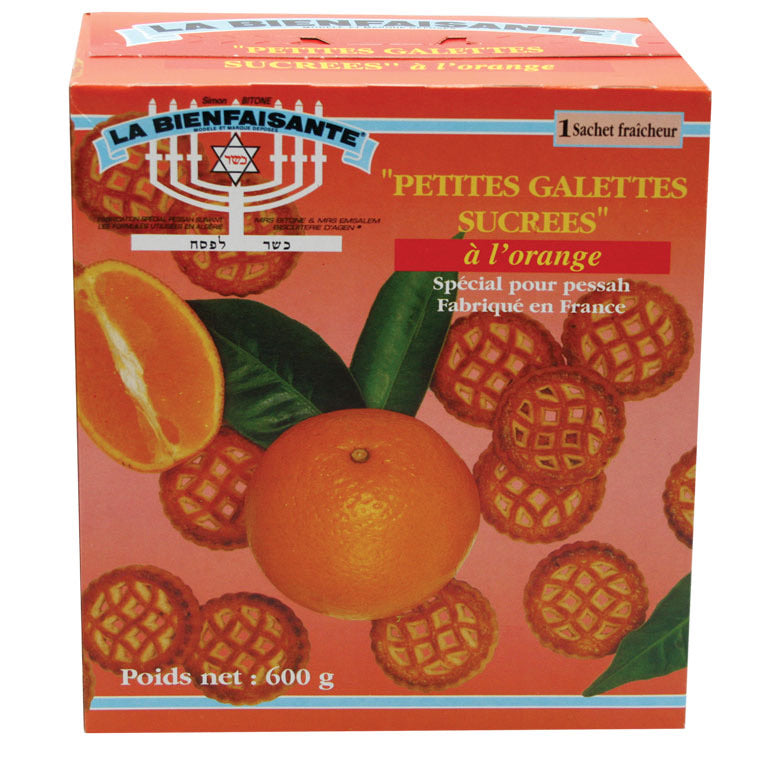 BIENFAISANTE PETITE GALETTES À L’ORANGE 600g