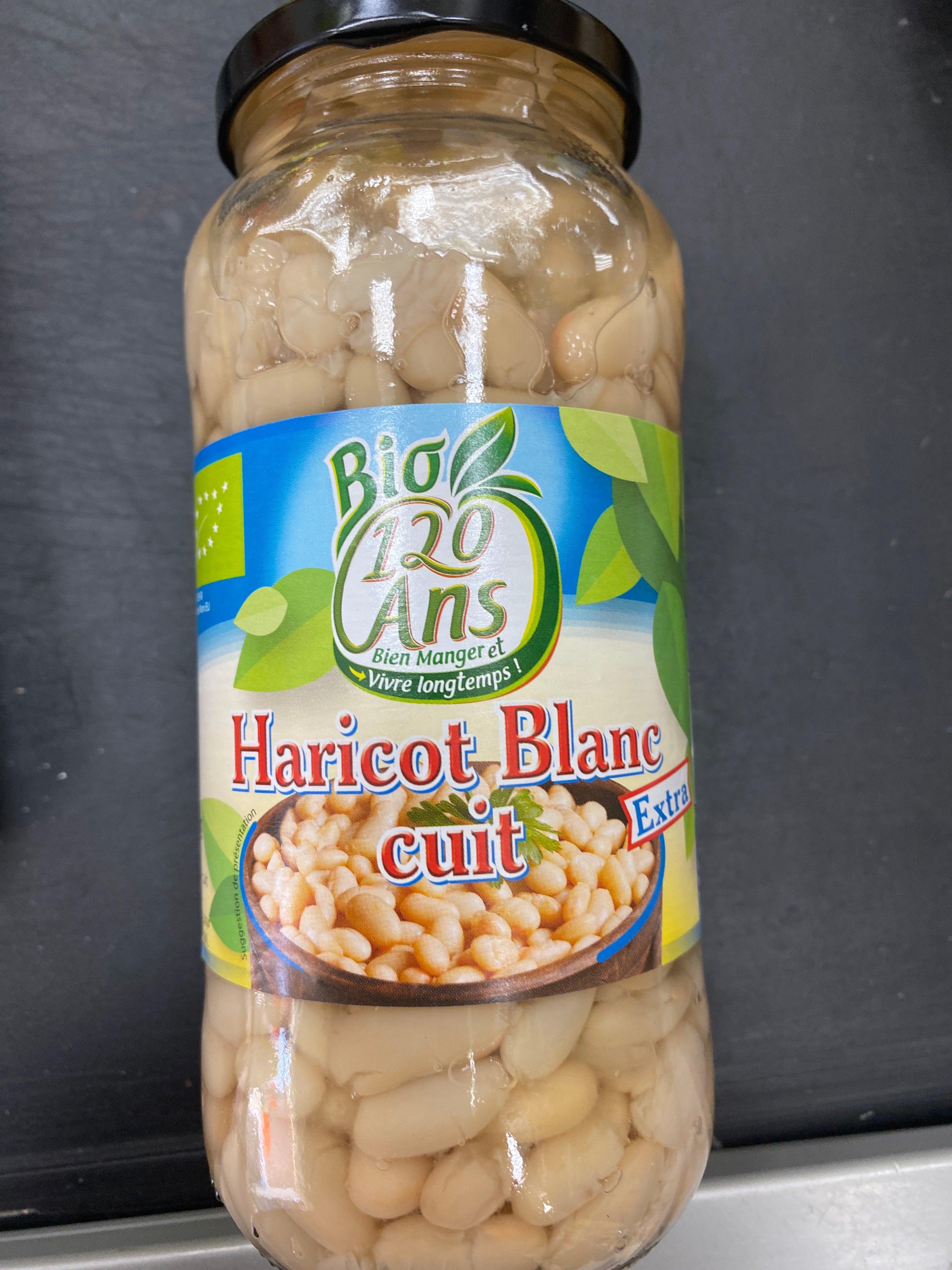 HARICOT BLANC CUIT BIO 720.0 ml