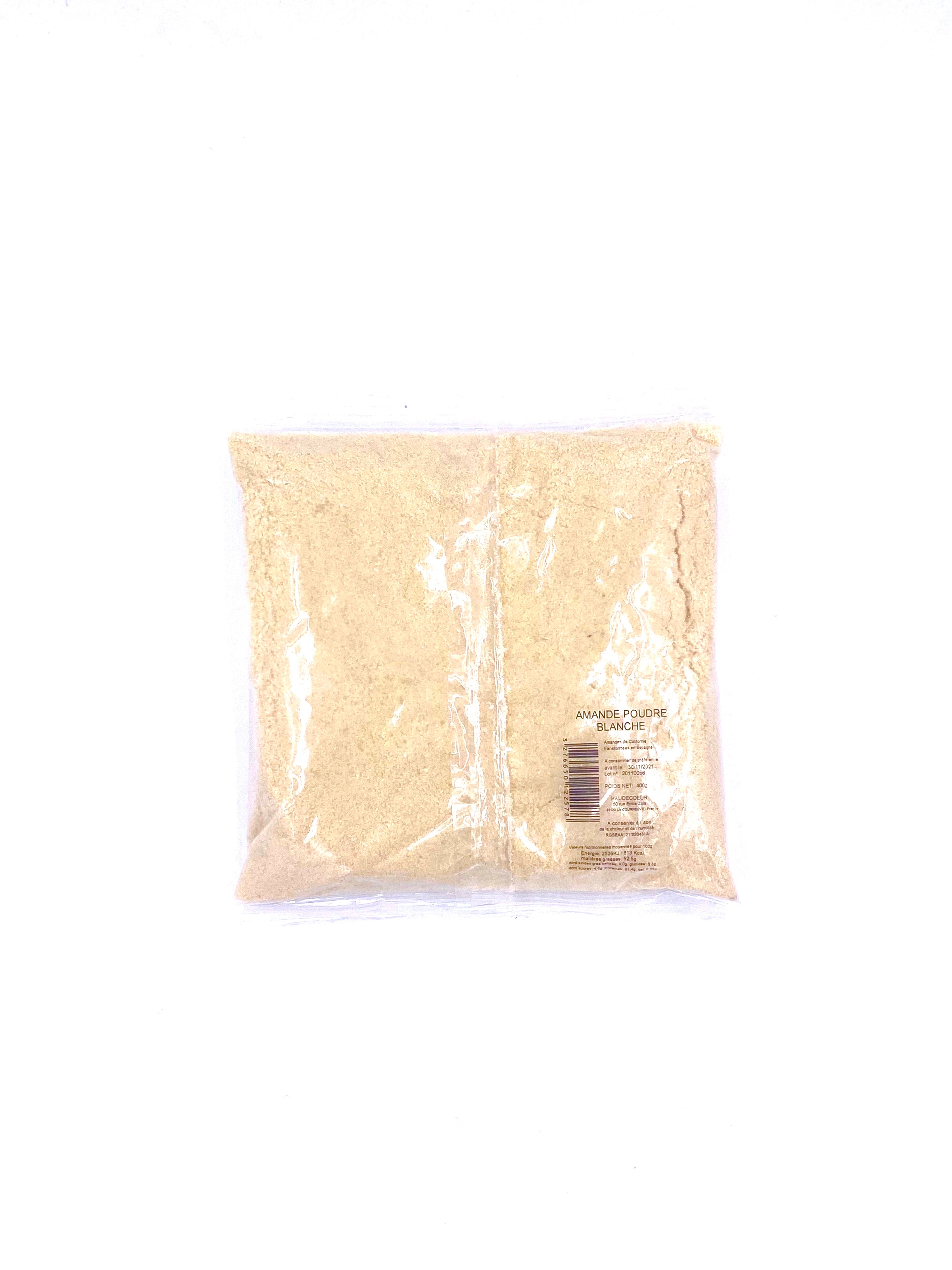 Amandes en poudre blanche 400g