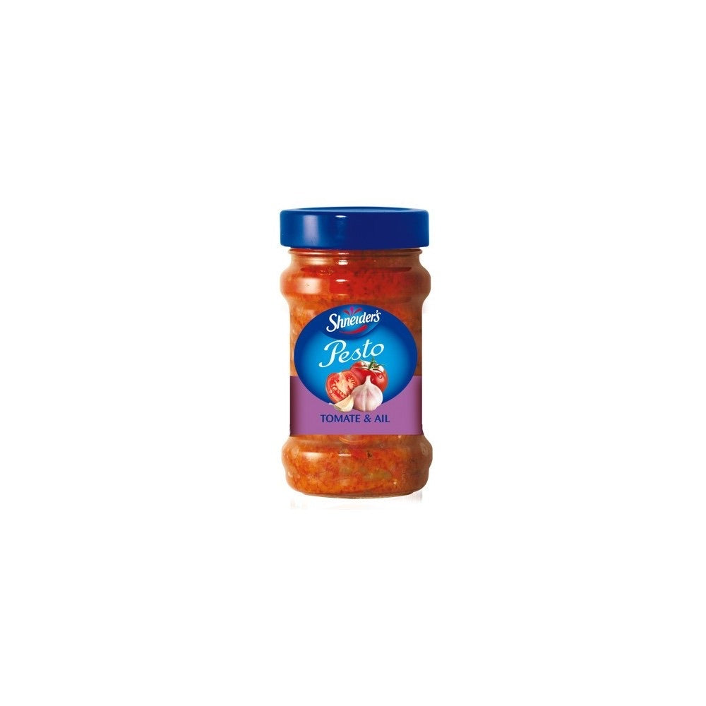 SHNEIDER SAUCE PESTO NAPOLITAINE (AIL ET TOMATE)190g