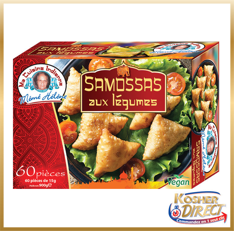 60 Samossas au legume MÉMÉ HÉLÈNE 900g