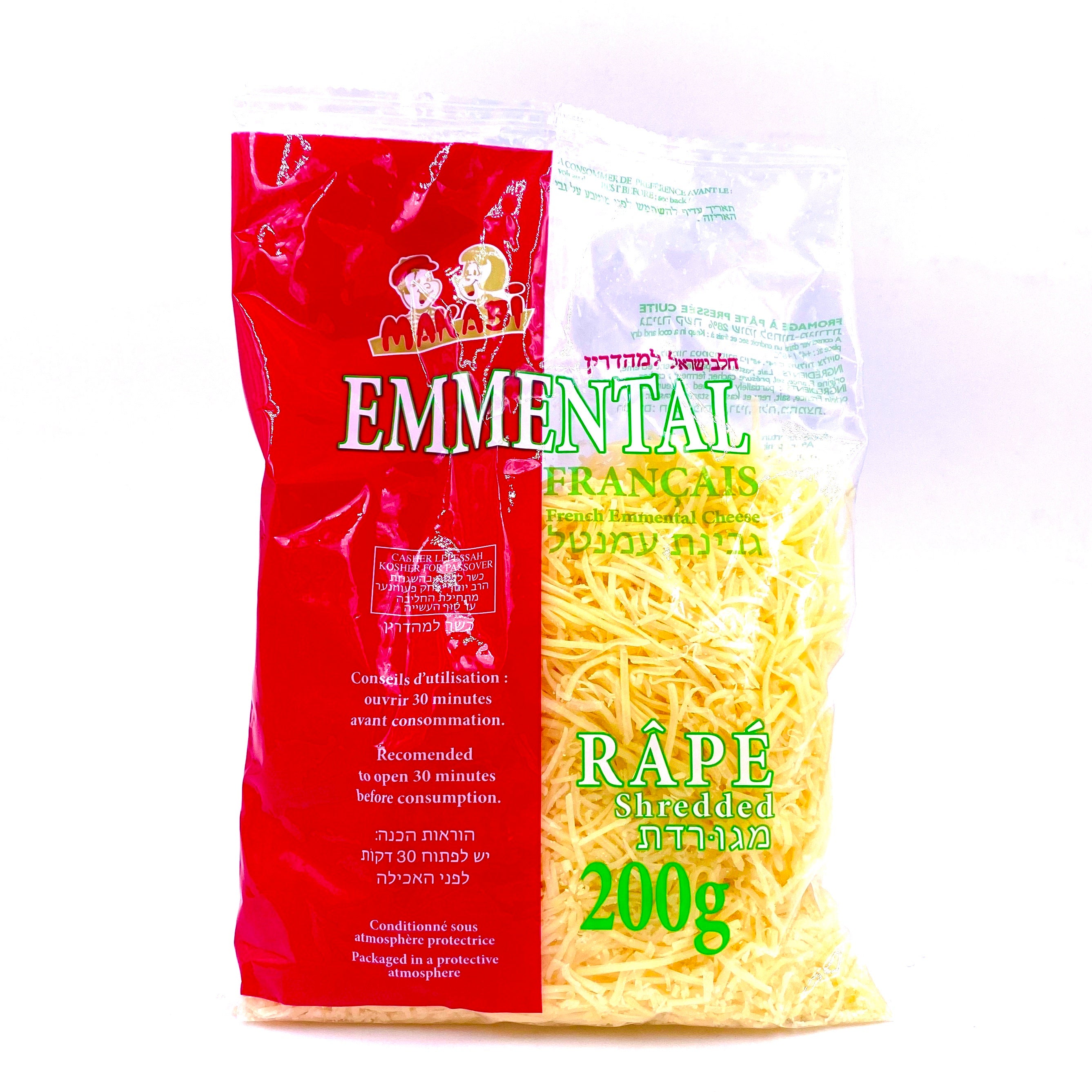 Emmental râpé MAKABI 200G