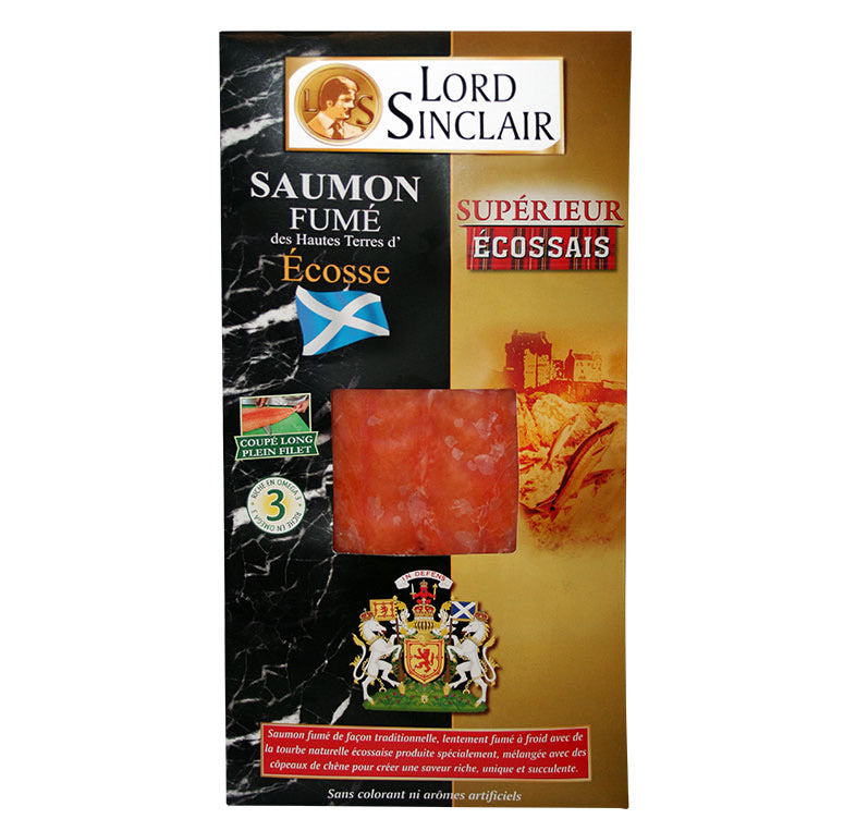Saumon fumé LORD SINCLAIR 400g