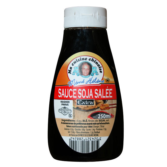 Sauce soja salée MÉMÉ HÉLÈNE 250ml
