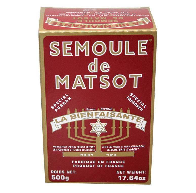 BIENFAISANTE Semoule de Matsot 500g