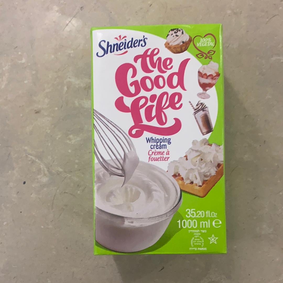 Shneider Creme parvé pour chantilly 1L