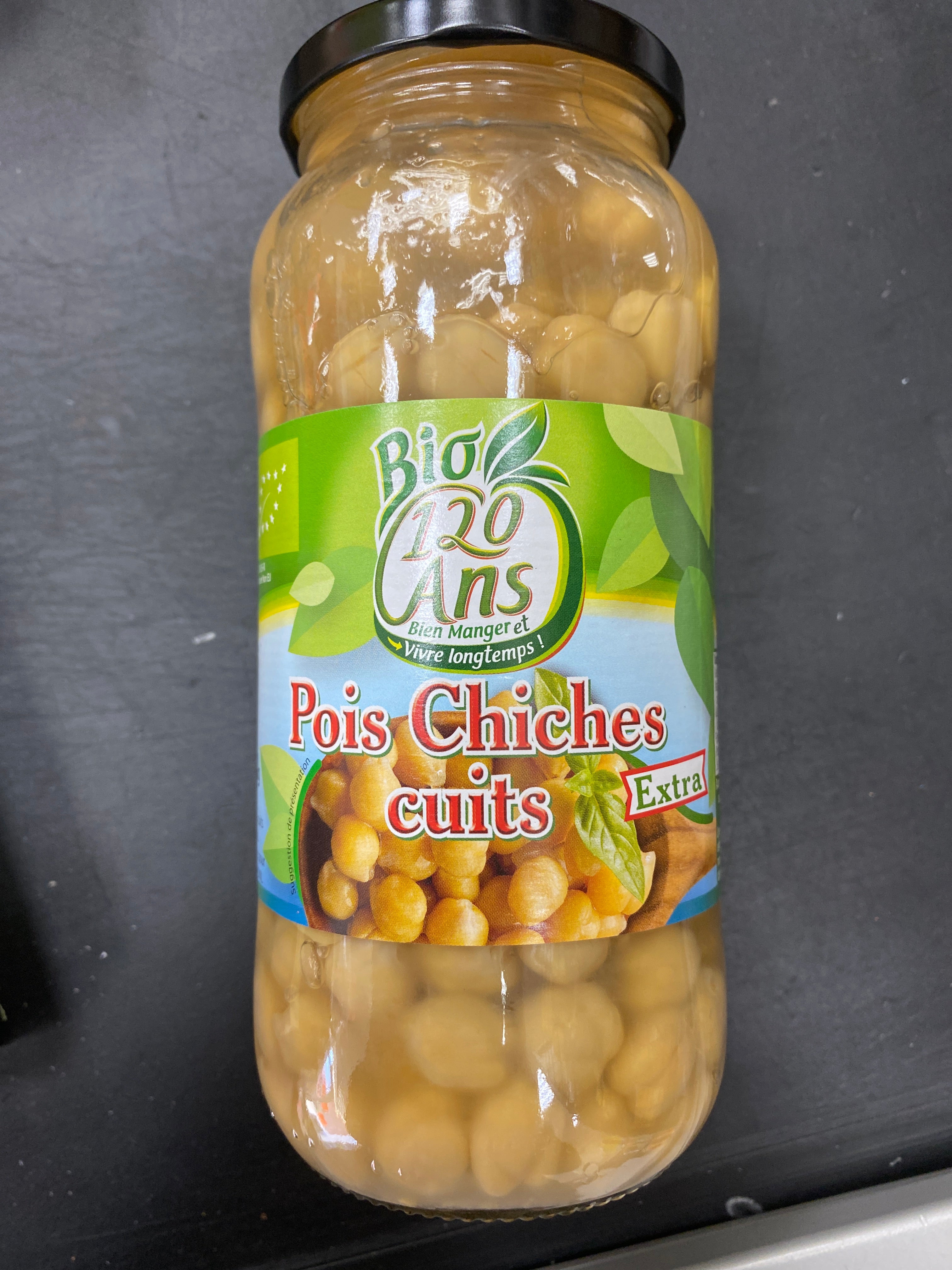 POIS CHICHE CUITS BIO 720.0 ml