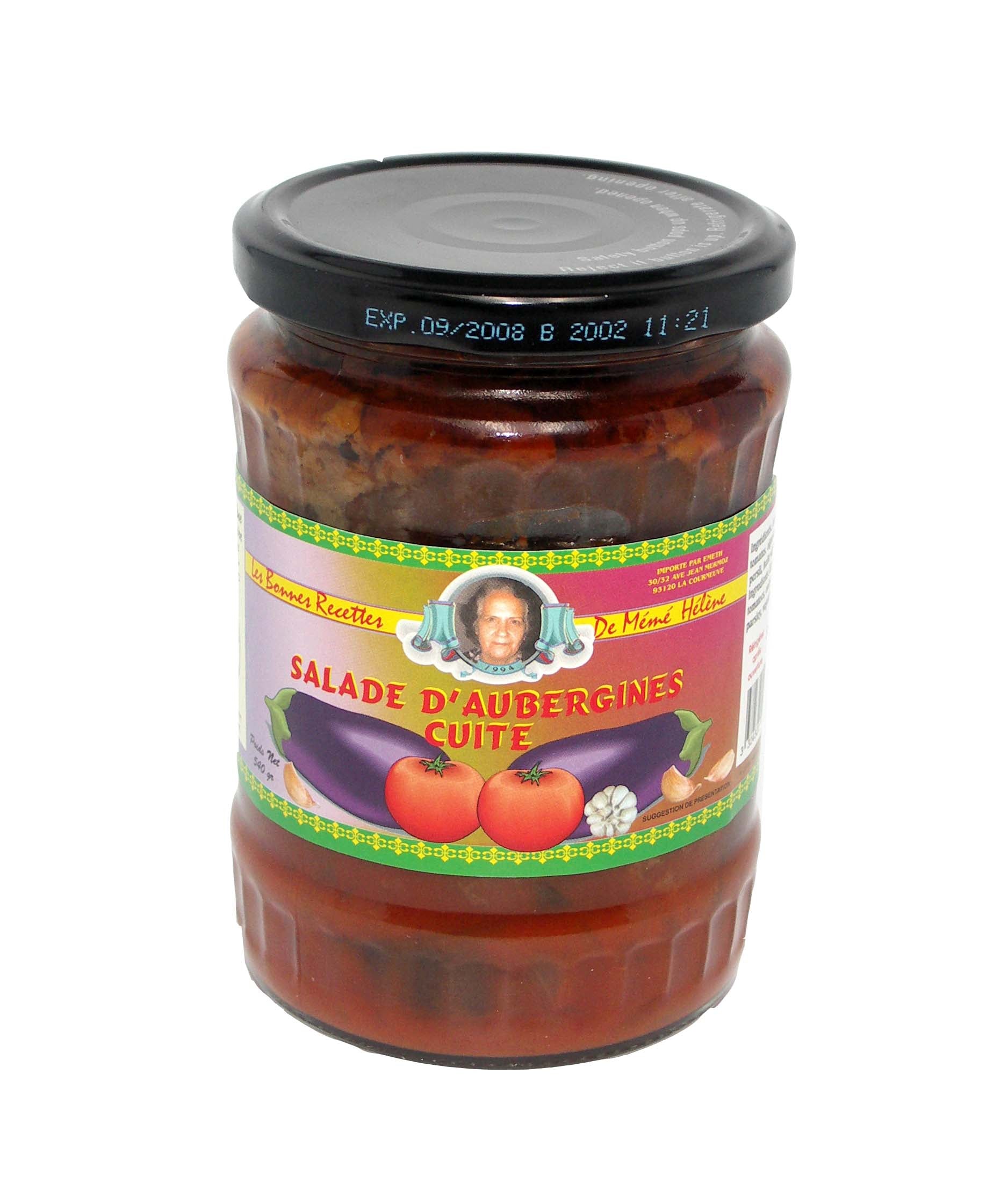 SALADES AUBERGINES 380mL