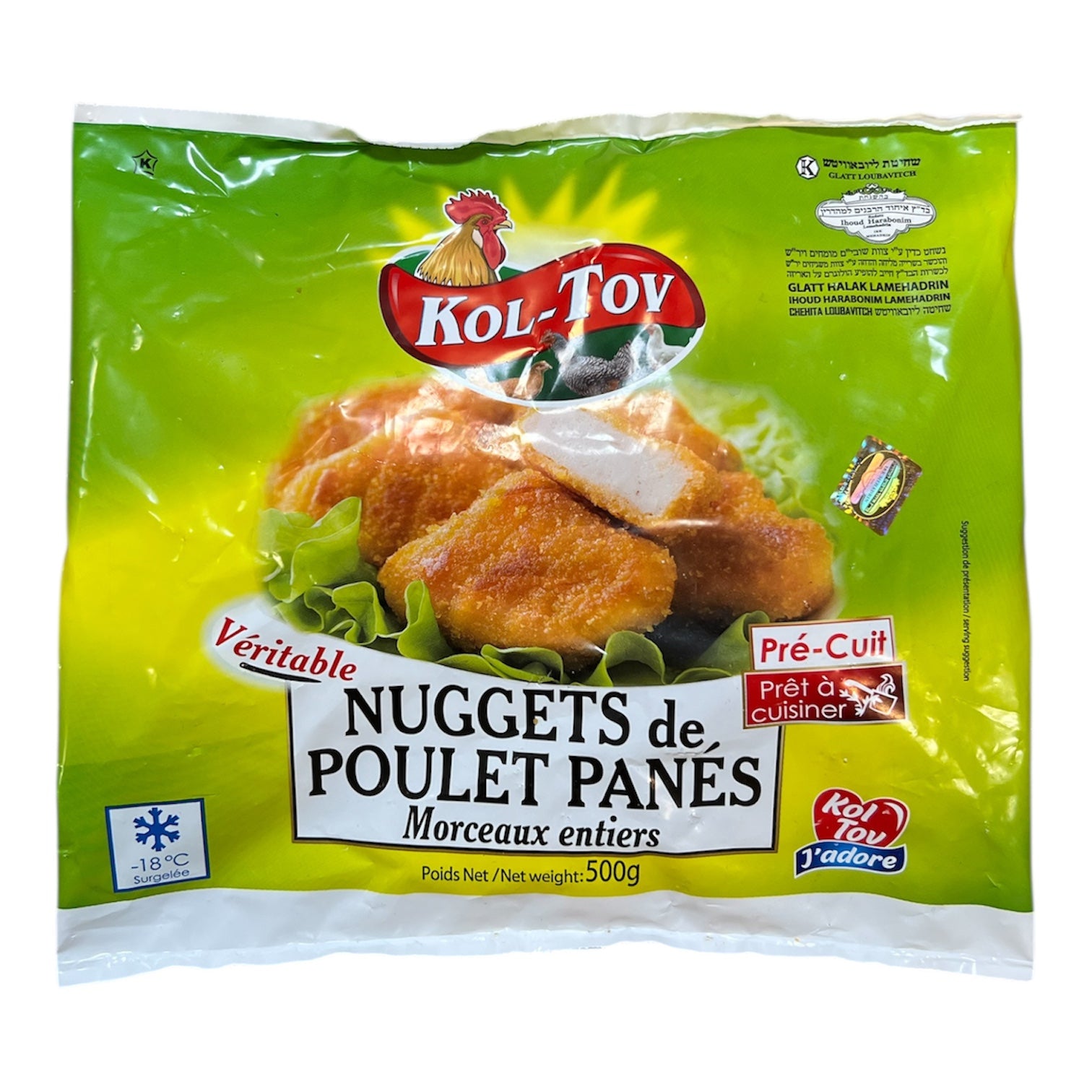 Koltov Nugets de poulet panées 500g