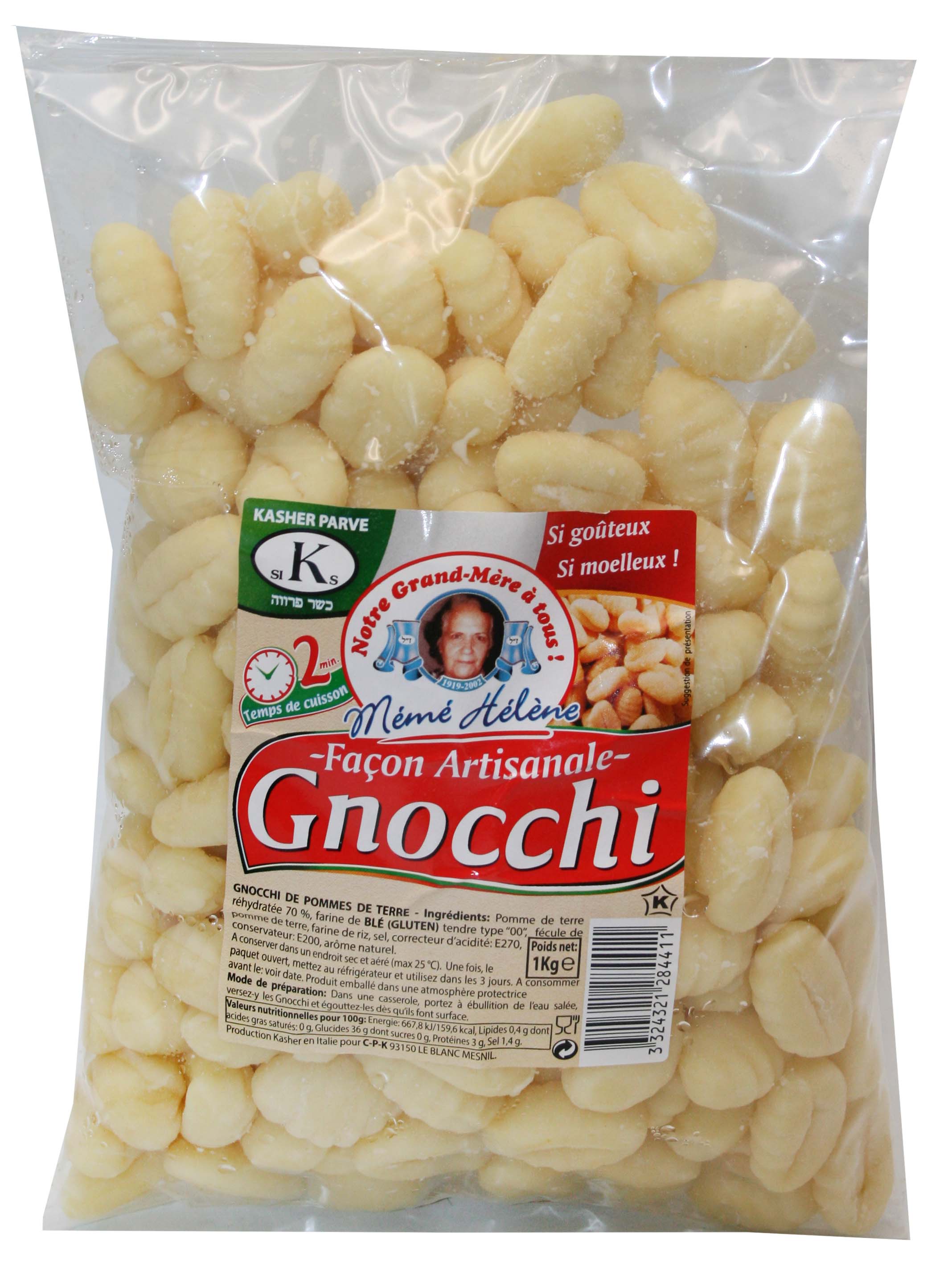 GNOCCHI MÉMÉ HÉLÈNE 1kg