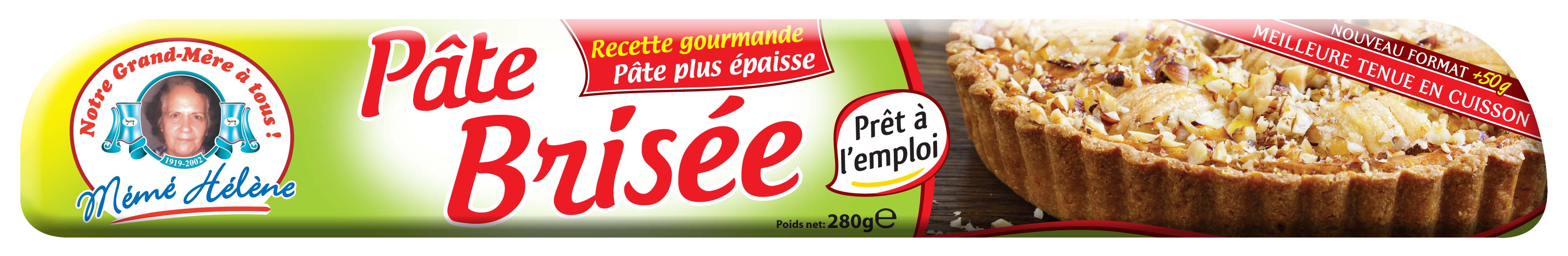 Pâte brisée 280g