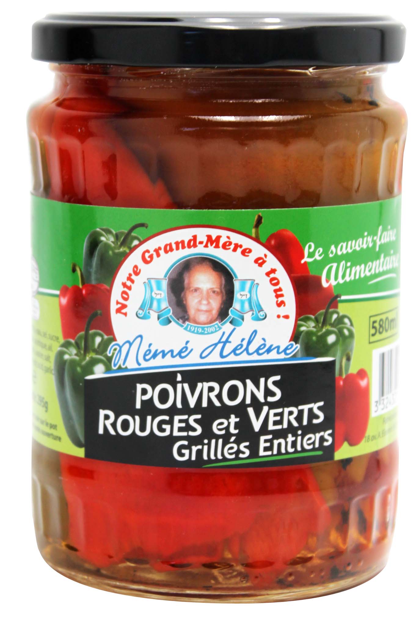 POIVRON ROUGE VERT GRILLÉ 580.0 ml