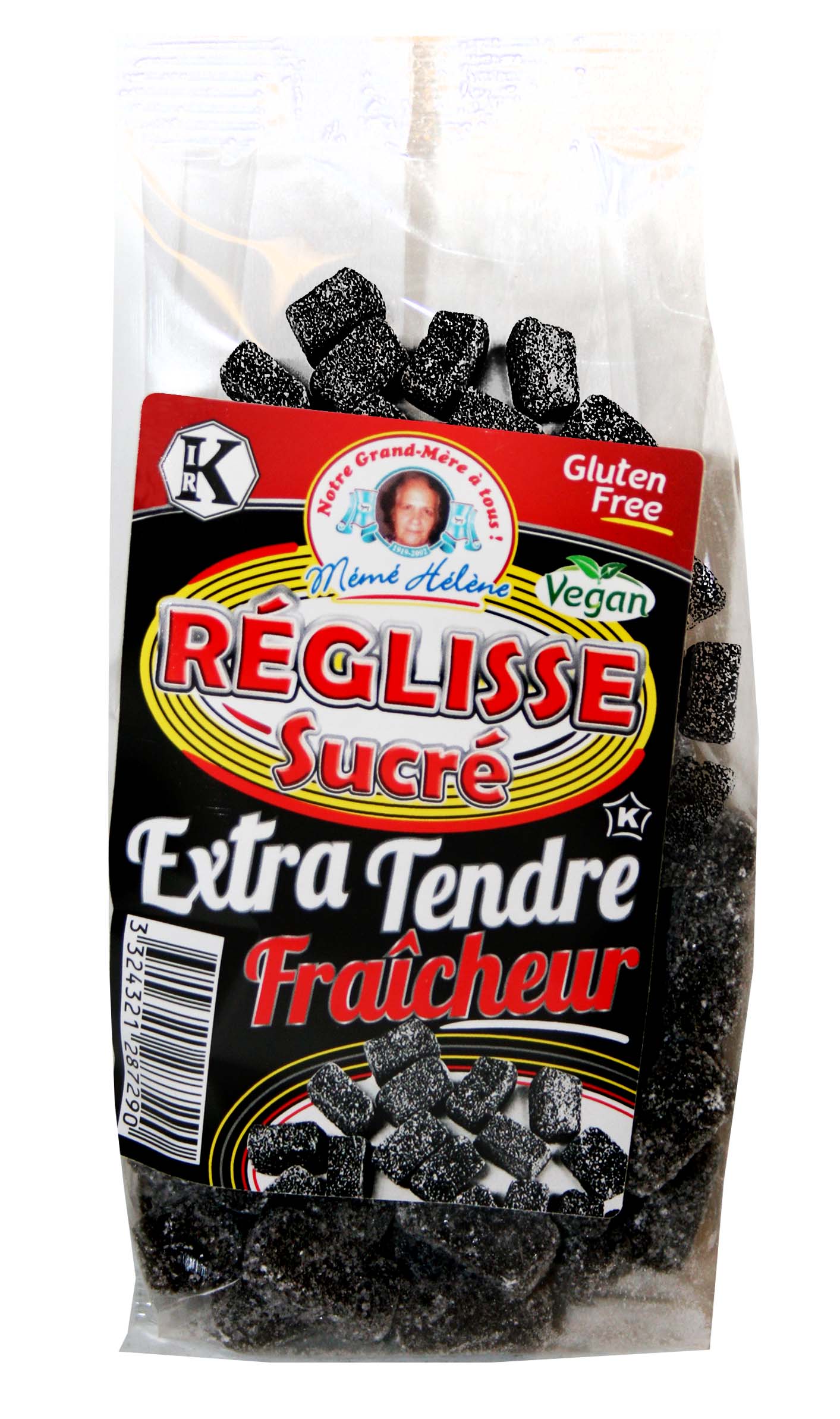 Bonbons réglisse sucrée 175g