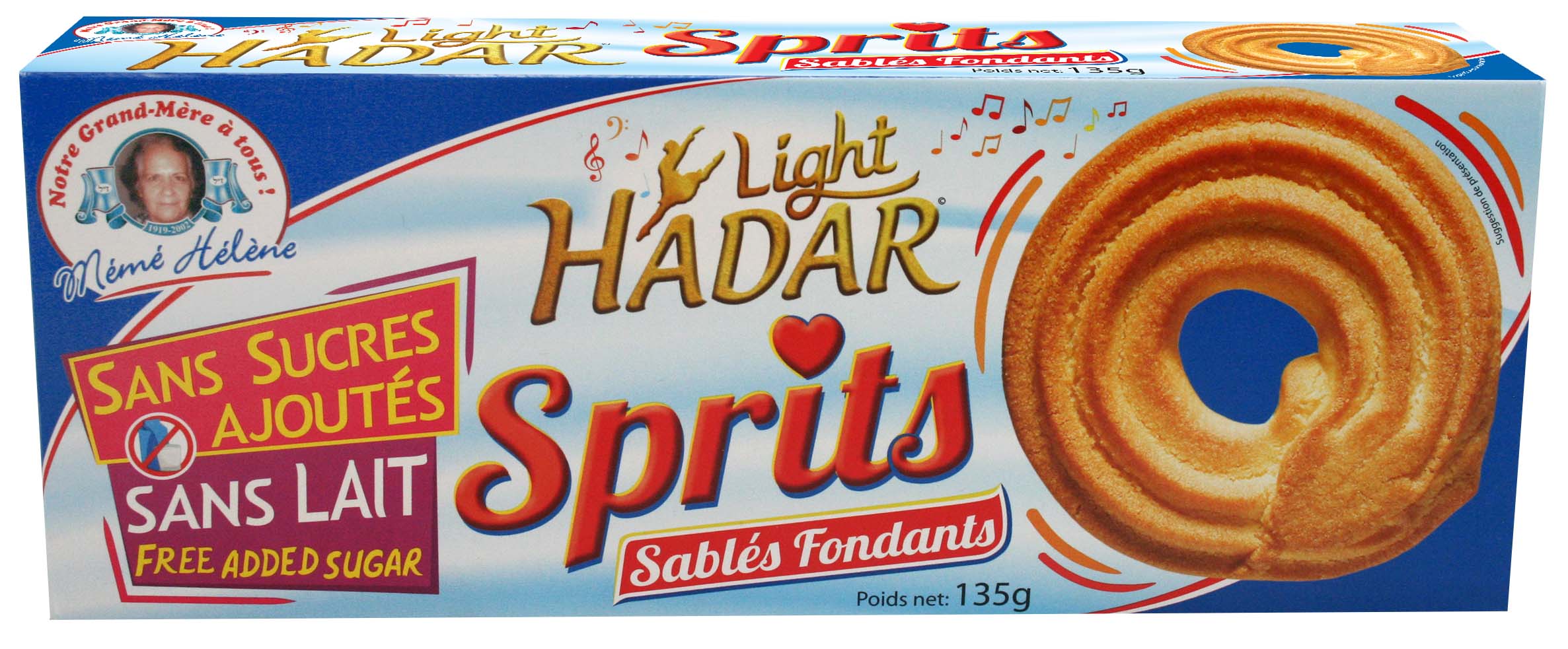 SPRITS SANS SUCRES 135g