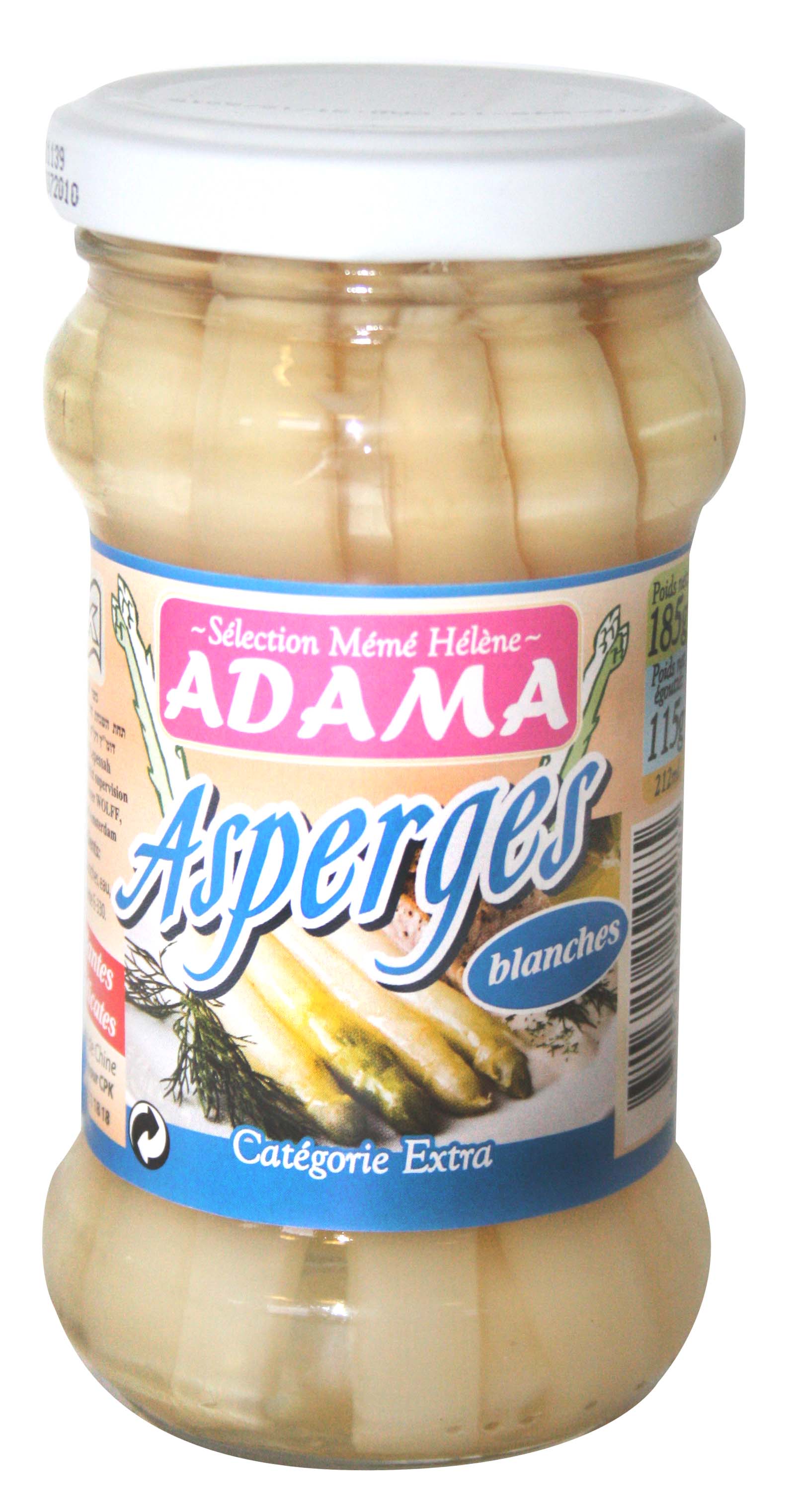 Asperge blanche extra ADAMA 370mL