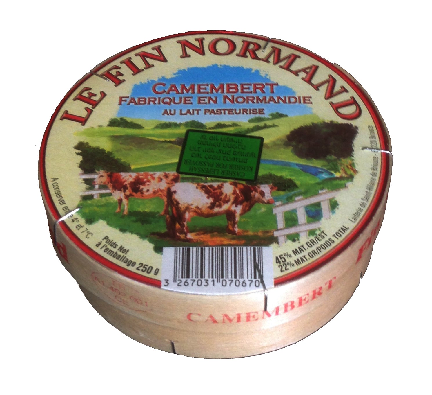 Camembert le fin normand 250g