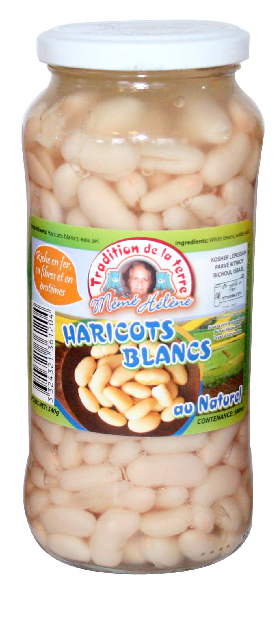 HARICOT BLANC CUIT 720.0 ml