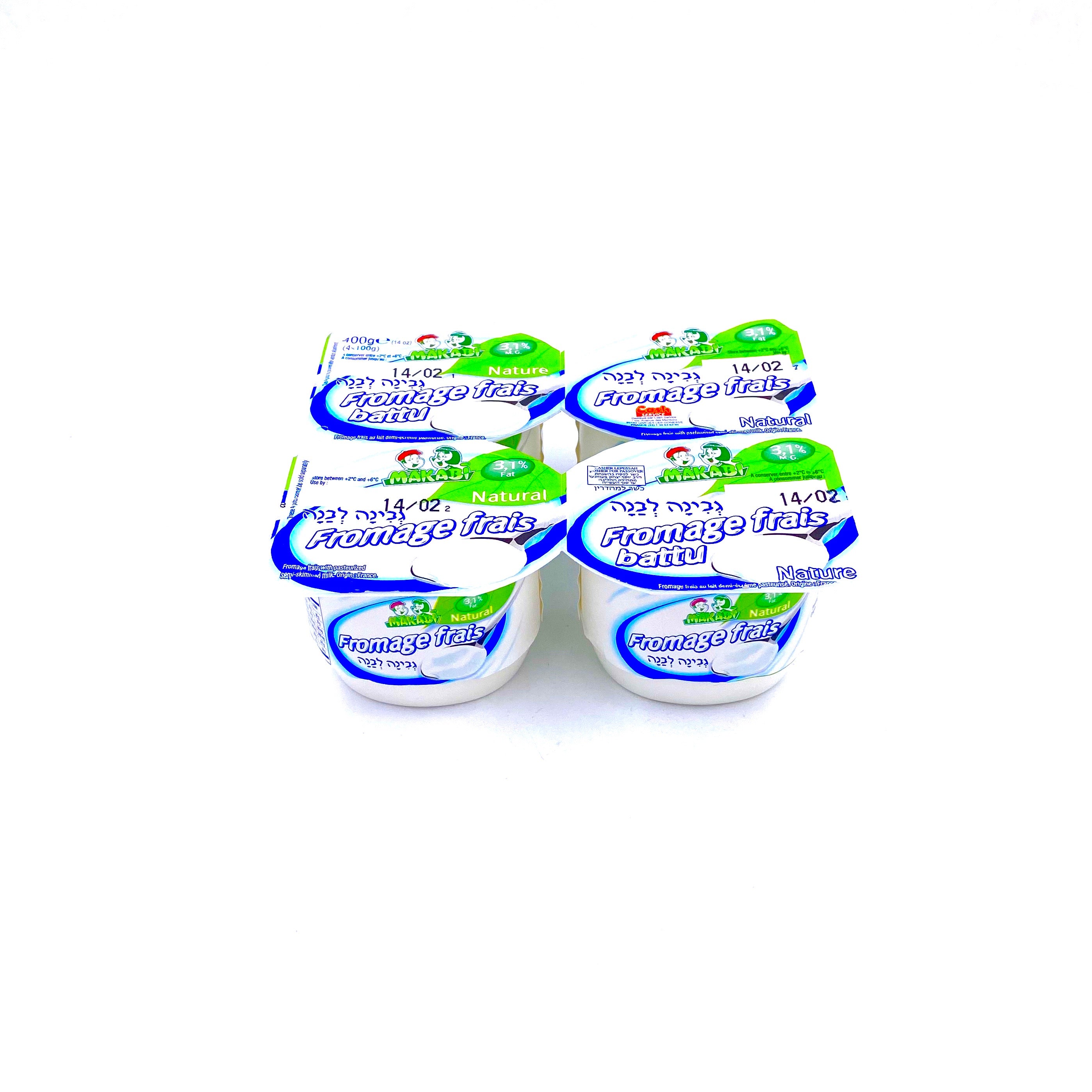 FROMAGE BLANC 3% 4X100G