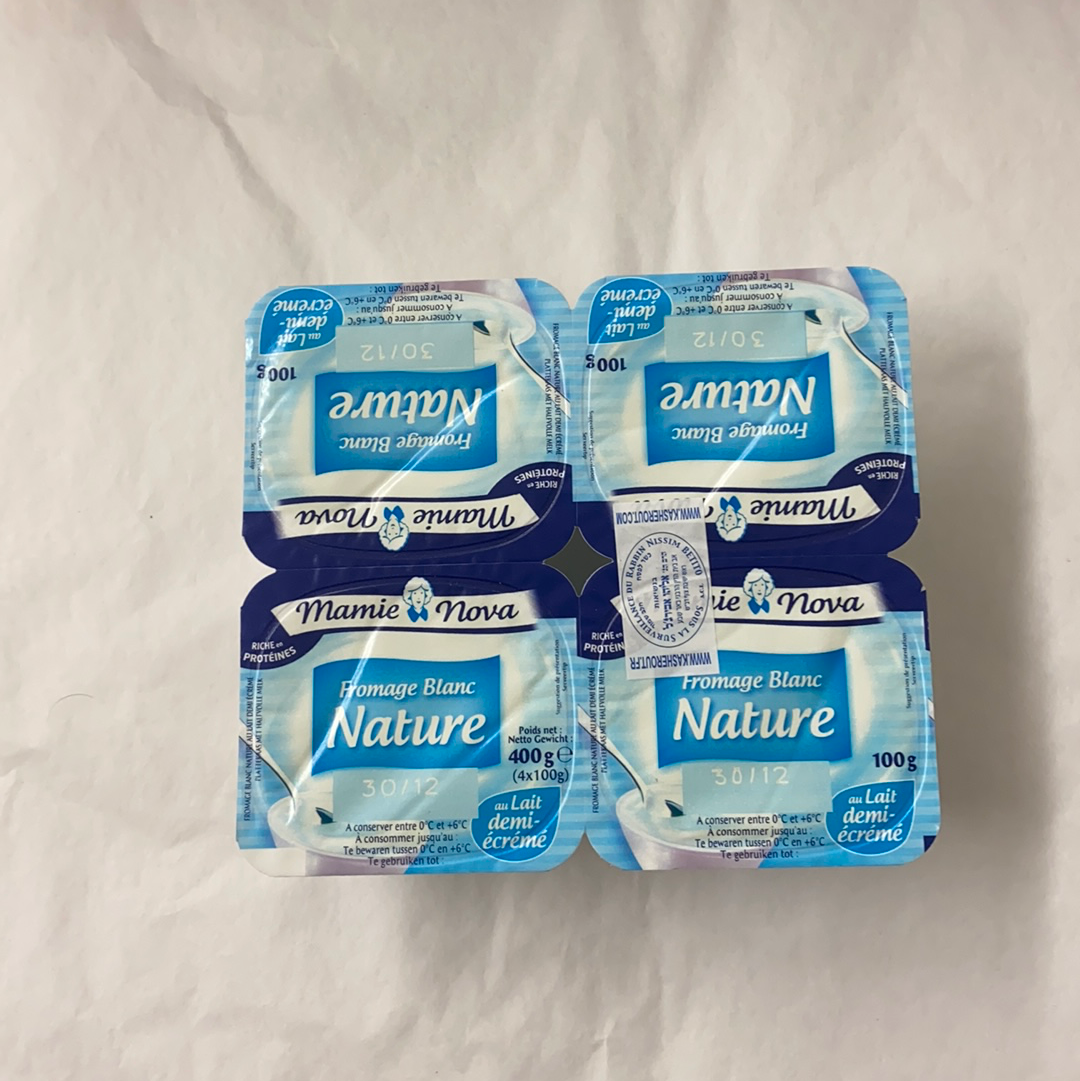 NOVA FROMAGE BLANC NATURE 4x100g