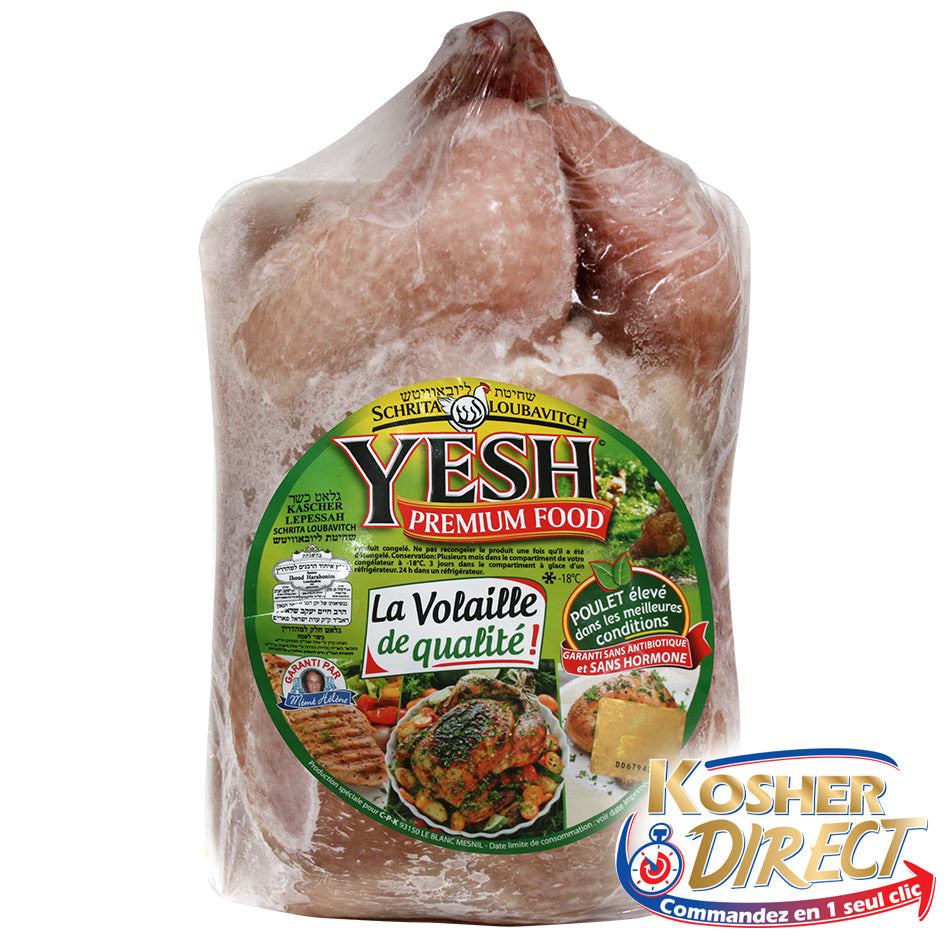 POULET ENTIER YESH Environ 1,5kg