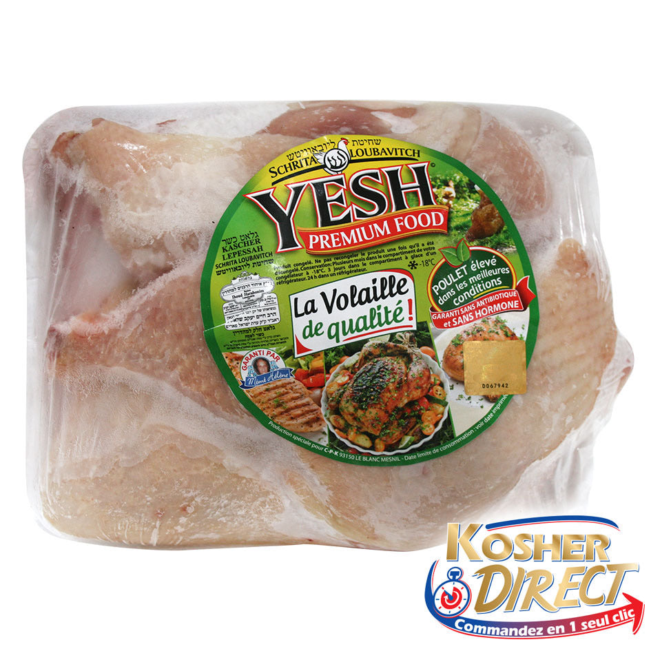 Cuisse de poulet surgelé YESH Environ  600g