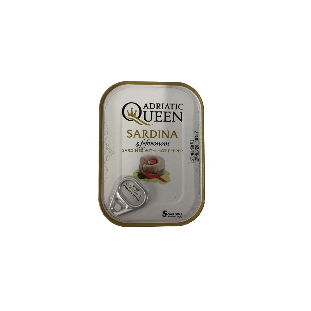 Sardines pimentées 105g QUEEN