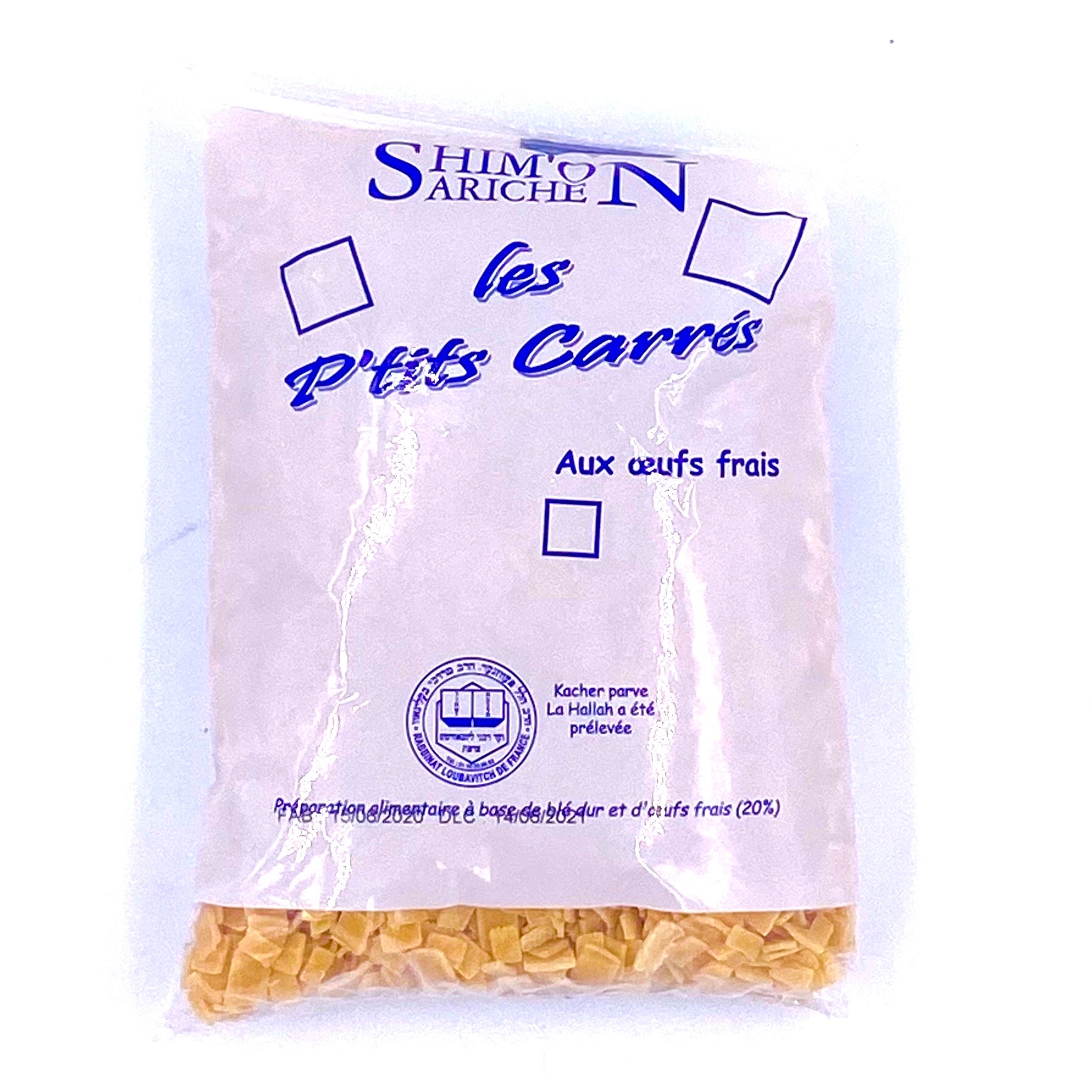 SHIMON ARICHE LES PETITS CARRÉS 250g