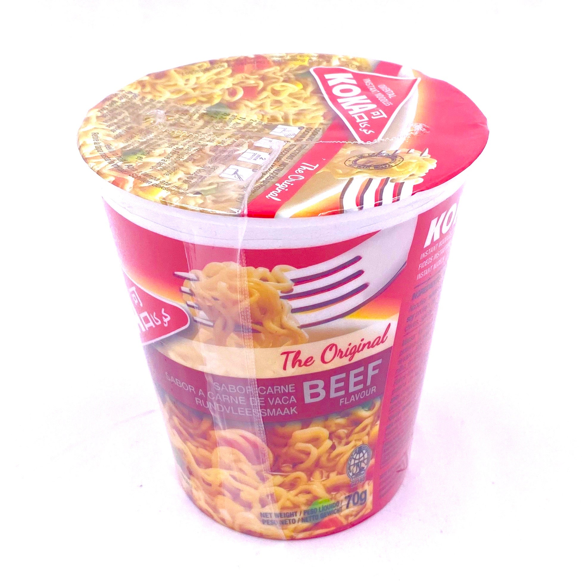 Nouilles chinoise bœuf 70g