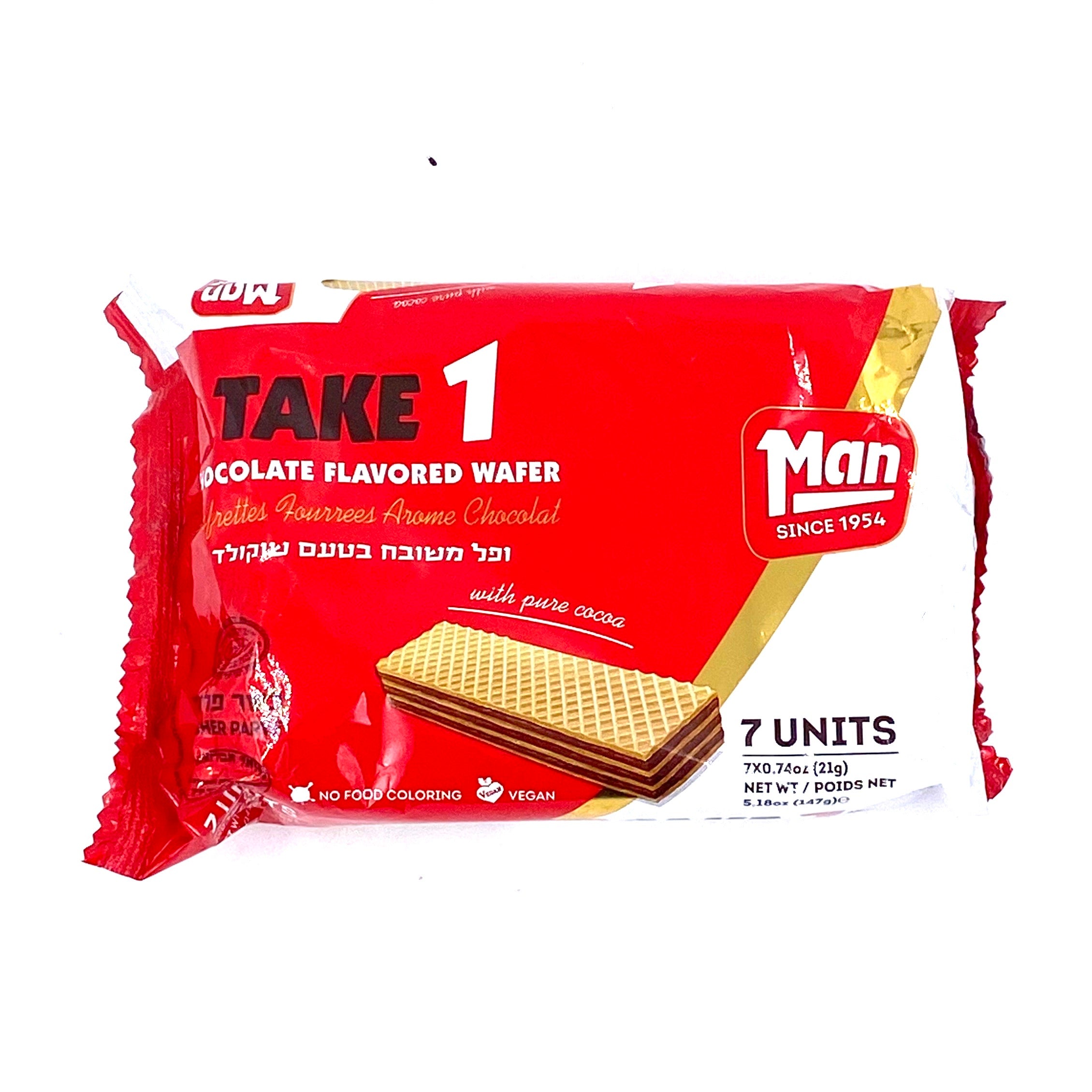 7 GAUFRETTES CHOCOLAT