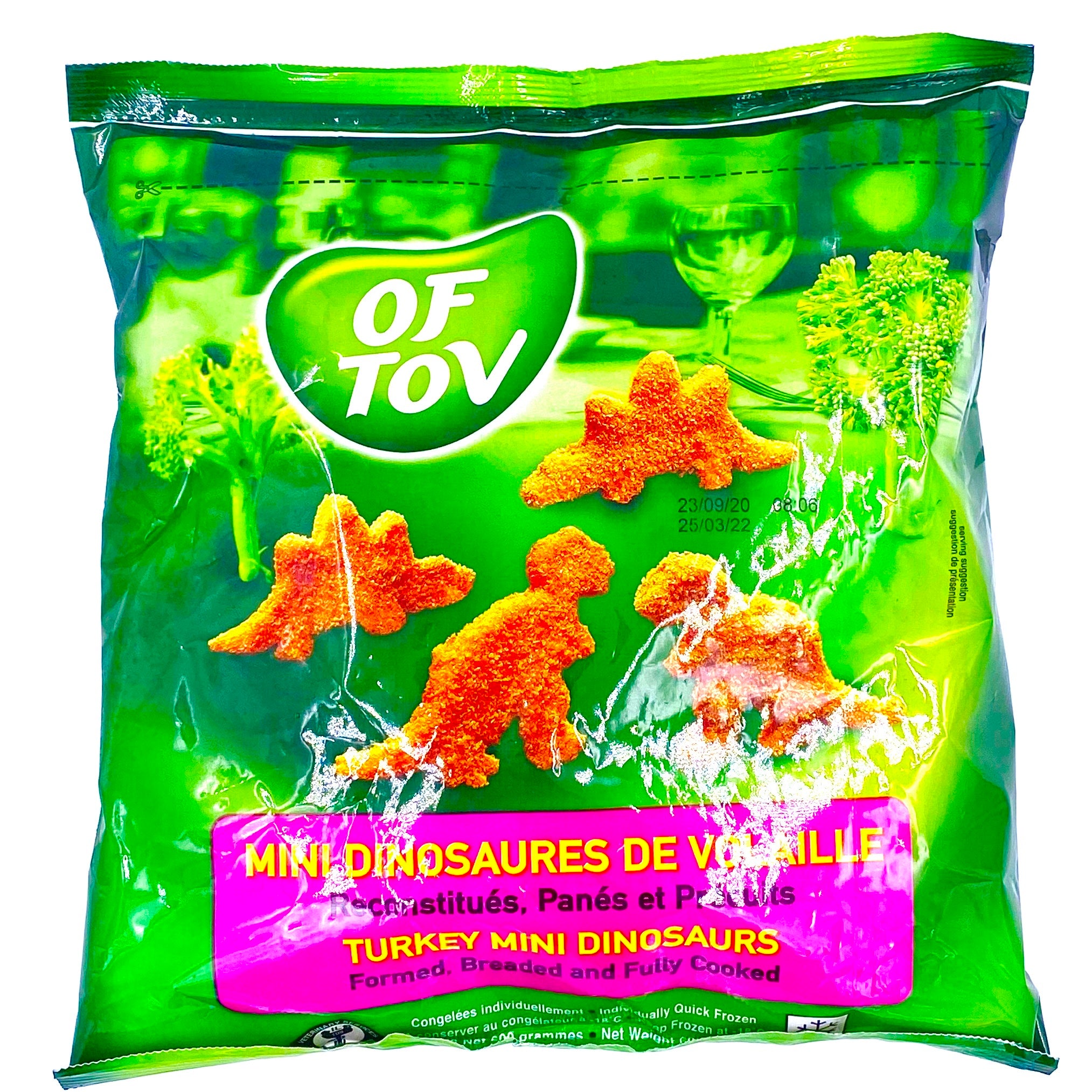 OF TOV MINI DINOSAURES 600g