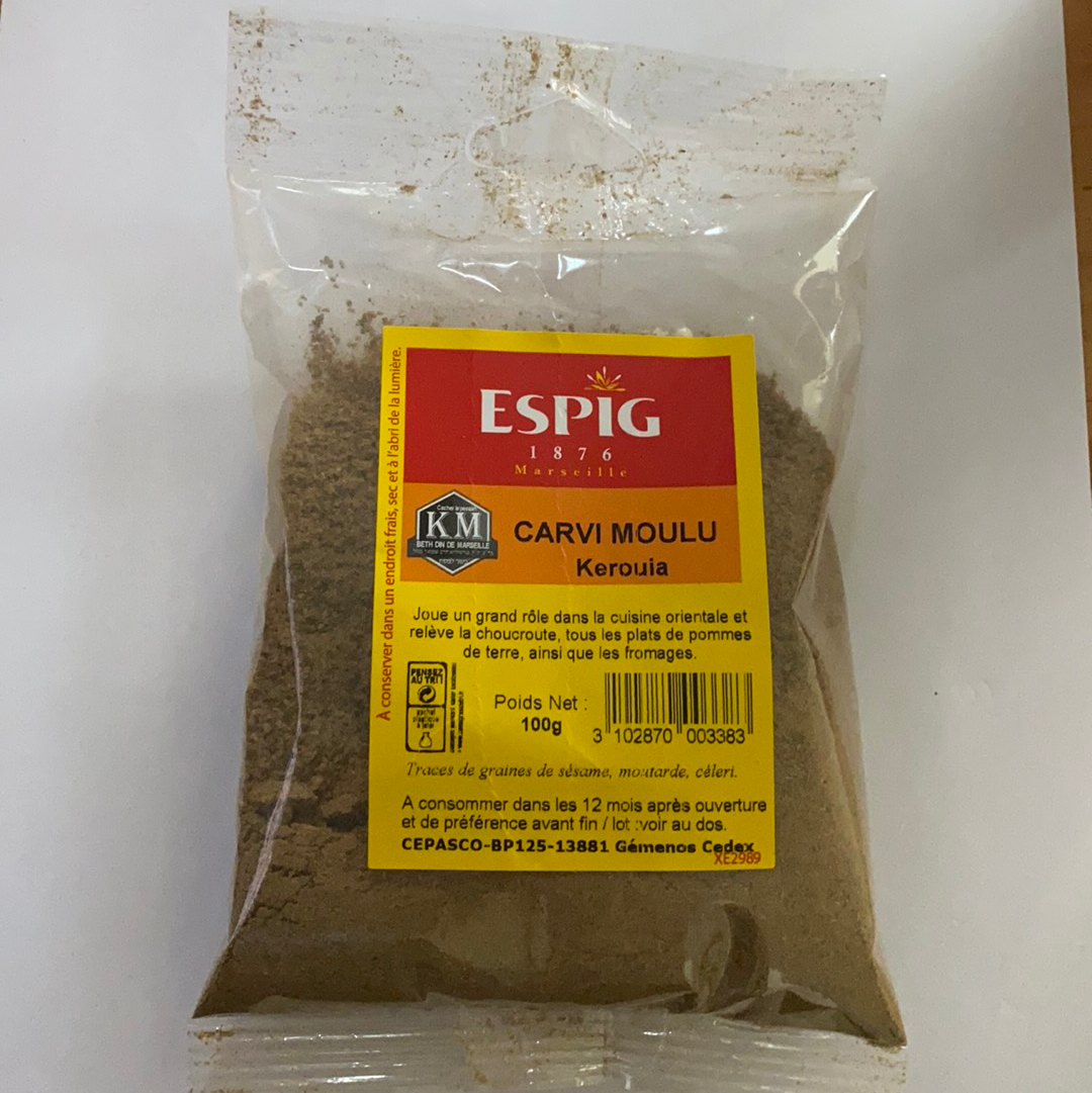 ESPIG Carvi moulu 100g