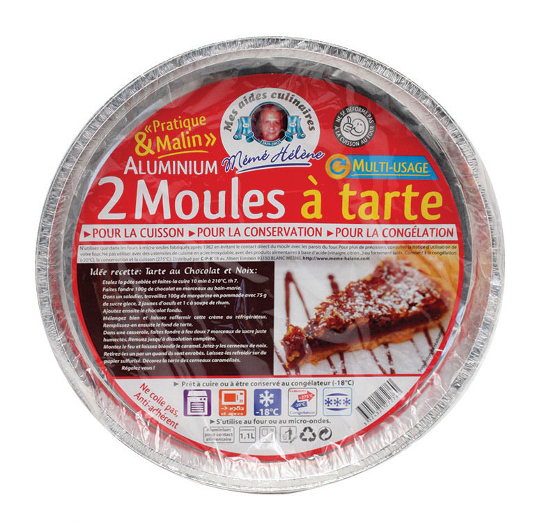 2 Moules a tarte 1,1L