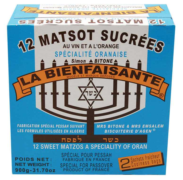 BIENFAISANTE Matsot spécialité ORANAISE