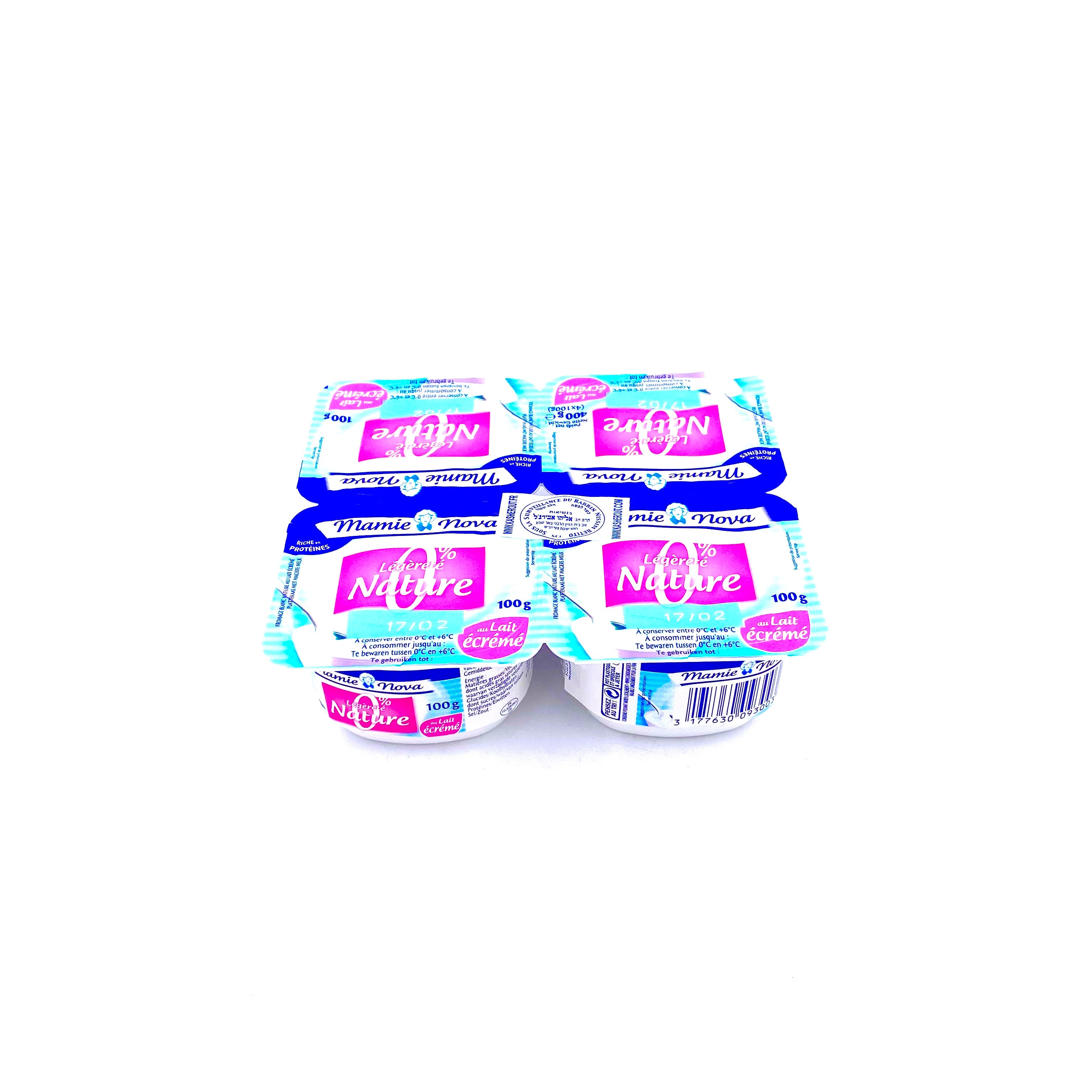 NOVA FROMAGE BLANC 0% 4x100g