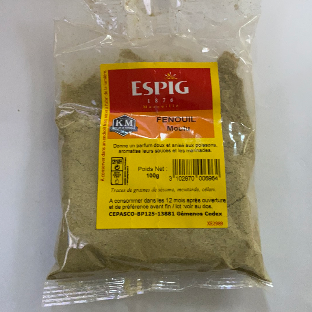 ESPIG Fenouil moulu 100g